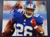 Saquon Barkley of the New York Giants signed autographed 8x10 photo PAAS COA 258