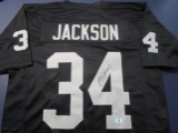 Bo Jackson of the Oakland Raiders signed autographed football jersey ERA COA 772