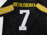 Ben Roethlisberger of the Pittsburgh Steelers signed autographed football jersey ERA COA 060