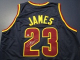 LeBron James of the Cleveland Cavaliers signed autographed basketball jersey PAAS LOA 402