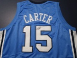 Vince Carter of the North Carolina signed autographed basketball jersey PAAS COA 361