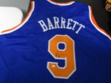 RJ Barrett of the New York Knicks signed autographed basketball jersey PAAS COA 005