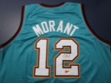 Ja Morant of the Memphis Grizzlies signed autographed basketball jersey ERA COA 769