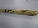 Christian Yelich of the Milwaukee Brewers signed autographed full size baseball bat PAAS COA 759