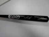 David Ortiz of the Boston Red Sox signed autographed black full size baseball bat PAAS COA 787