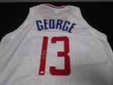 Paul George of the LA Clippers signed autographed basketball jersey PAAS COA