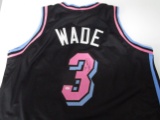 Dwyane Wade of the Miami Heat signed autographed basketball jersey PAAS COA