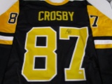 Sidney Crosby of the Pittsburgh Penguins signed autographed hockey jersey PAAS COA