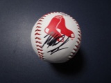 Michael Chavis of the Boston Red Sox signed autographed logo baseball PAAS COA 717