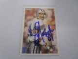 Jay Novacek of the Dallas Cowboys signed autographed sportscard AI COA 476