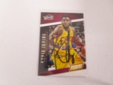 Kyrie Irving of the Cleveland Cavaliers signed autographed sportscard AI COA 637