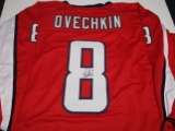 Alexander Ovechkin of the Washington Capitals signed autographed hockey jersey PAAS COA 527