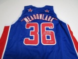 Meadowlark Lemon of the Harlem Globetrotters signed autographed basketball jersey PAAS COA 529