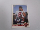 Steve Young of the San Francisco 49ers signed autographed sportscard AI COA 500