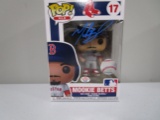 Mookie Betts of the Boston Red Sox signed autographed Funko Pop Figure PAAS COA 800