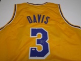 Anthony Davis of the LA Lakers signed autographed basketball jersey PAAS COA 953