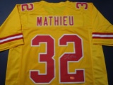 Tyrann Mathieu of the Kansas City Chiefs signed autographed football jersey ERA COA 778