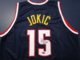 Nikola Jokic of the Denver Nuggets signed autographed basketball jersey ERA COA 795