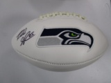 Richard Sherman of the Seattle Seahawks signed autographed logo football Player Holo