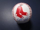 David Ortiz of the Boston Red Sox signed autographed logo baseball PAAS COA 725