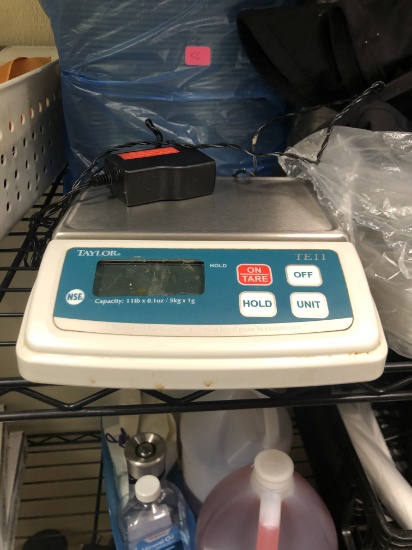 Taylor 11 lbs. digital platform scale