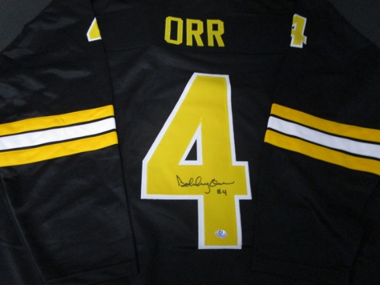 Bobby Orr of the Boston Bruins signed autographed hockey jersey CA COA 428