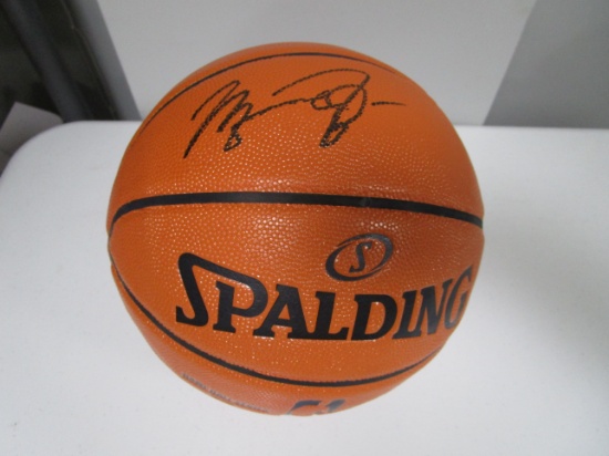 Michael Jordan of the Chicago Bulls signed autographed basketball ATL COA 797