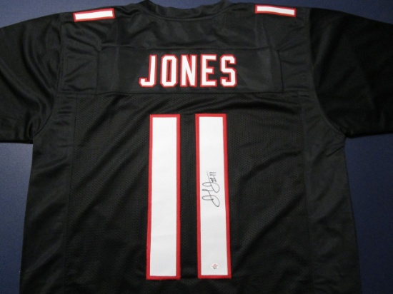 Julio Jones of the Atlanta Falcons signed autographed football jersey PAAS COA 615