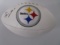 Ben Roethlisberger of the Pittsburgh Steelers signed autographed logo football PAAS COA 057
