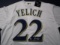 Christian Yelich of the Milwaukee Brewers signed autographed baseball jersey PAAS COA 389