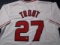 Mike Trout of the LA Angels signed autographed baseball jersey PAAS COA 382