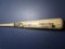 Willie Mays of the San Francisco Giants signed autographed blonde bat Say Hey COA Holo Sticker