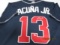 Ronald Acuna Jr of the Atlanta Braves signed autographed baseball jersey PAAS COA 896