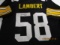 Jack Lambert of the Pittsburgh Steelers signed autographed football jersey PAAS COA 584