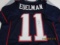 Julian Edelman of the New England Patriots signed autographed football jersey PAAS COA 438