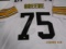 Mean Joe Greene of the Pittsburgh Steelers signed autographed football jersey PAAS COA 476