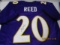 Ed Reed of the Baltimore Ravens signed autographed football jersey PAAS COA 638