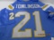 Ladainian Tomlinson of the San Diego Chargers signed autographed football jersey PAAS COA 134