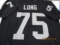 Howie Long of the Oakland Raiders signed autographed football jersey PAAS COA 258