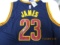 LeBron James of the Cleveland Cavaliers signed autographed basketball jersey ATL COA 758