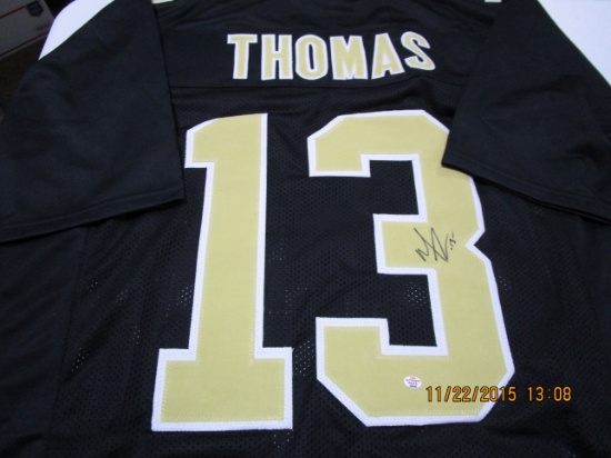 Michael Thomas of the New Orleans Saints signed autographed football jersey PAAS COA 440
