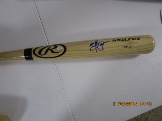 Bryce Harper of the Philadelphia Phillies signed autographed full size baseball bat PAAS COA 751