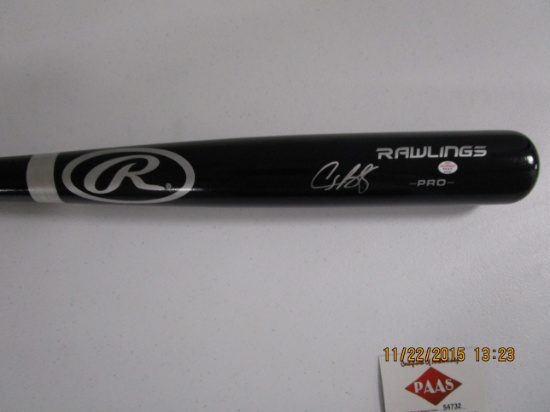 Alex Bregman of the Houston Astros signed autographed full size baseball bat PAAS COA 732