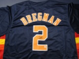 Alex Bregman of the Houston Astros signed autographed baseball jersey PAAS COA 282