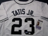 Fernando Tatis Jr of the San Diego Padres signed autographed baseball jersey JSA COA 019