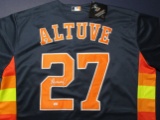 Jose Altuve of the Houston Astros signed autographed baseball jersey PAAS COA 563