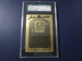 Joe Sewell of the Indians / Yankees signed autographed 1982 HOF Metallic SGC Authentic Auto slabbed