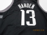 James Harden of the Houston Rockets signed autographed basketball jersey PAAS COA 216