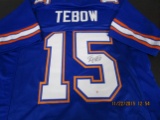 TimTebow of the Florida Gators signed autographed football jersey PAAS COA 658