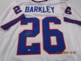 Saquon Barkley of the New York Giants signed autographed football jersey PAAS COA 151